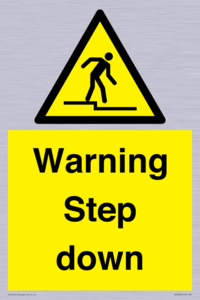 Warning Step down